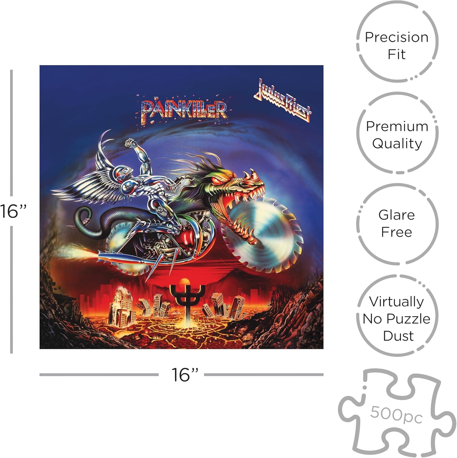 Judas Priest Painkiller (500 Piece Jigsaw Puzzle)