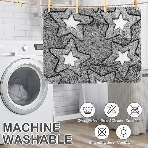 Vista 50 de Haull 4 piezas de ropa de cama impermeable de conejillo de indias de invierno, cama de conejillo de indias, forro suave para perros y gatos, tapete