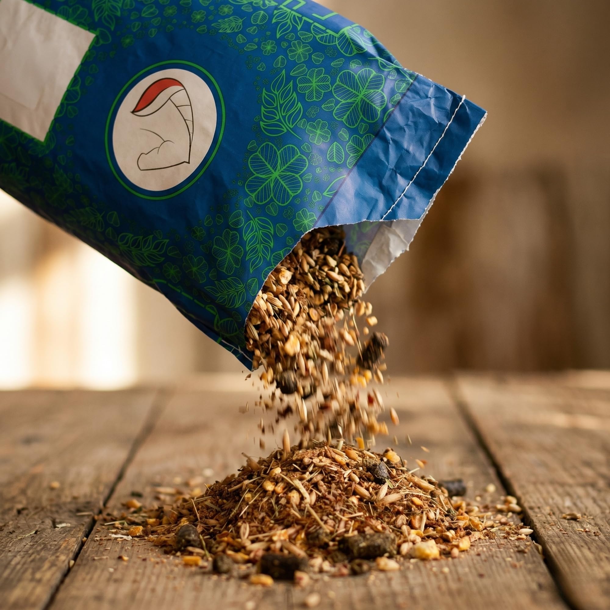 Muesli para caballos deportivos de resistencia – Alimentación de alta energía para la resistencia y la regeneración muscular, rico en aceite de linaza y antioxidantes, bajo almidón