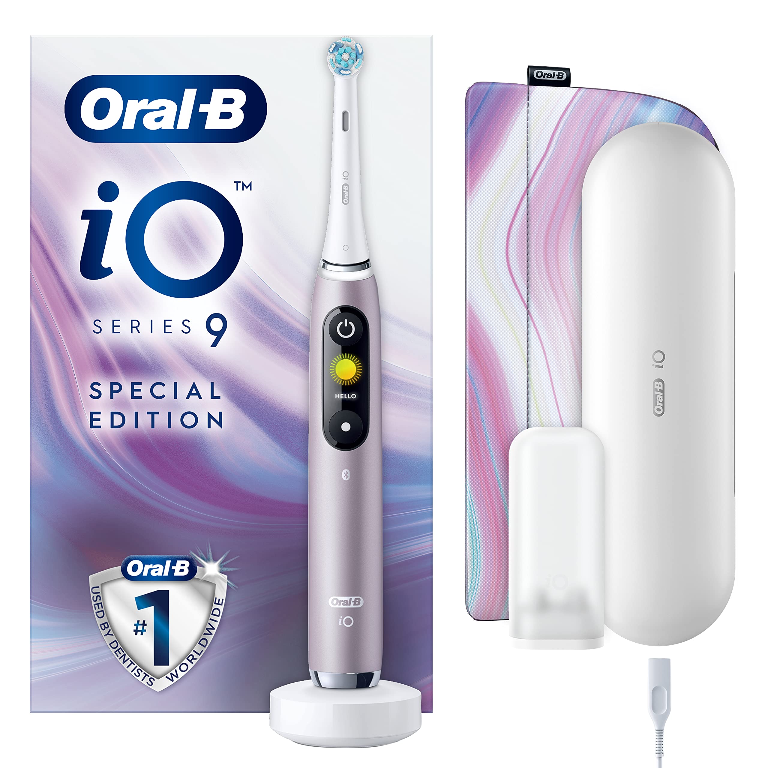 Buy OralB iO9 Electric Toothbrush, Gifts For Women/Men, App Connected