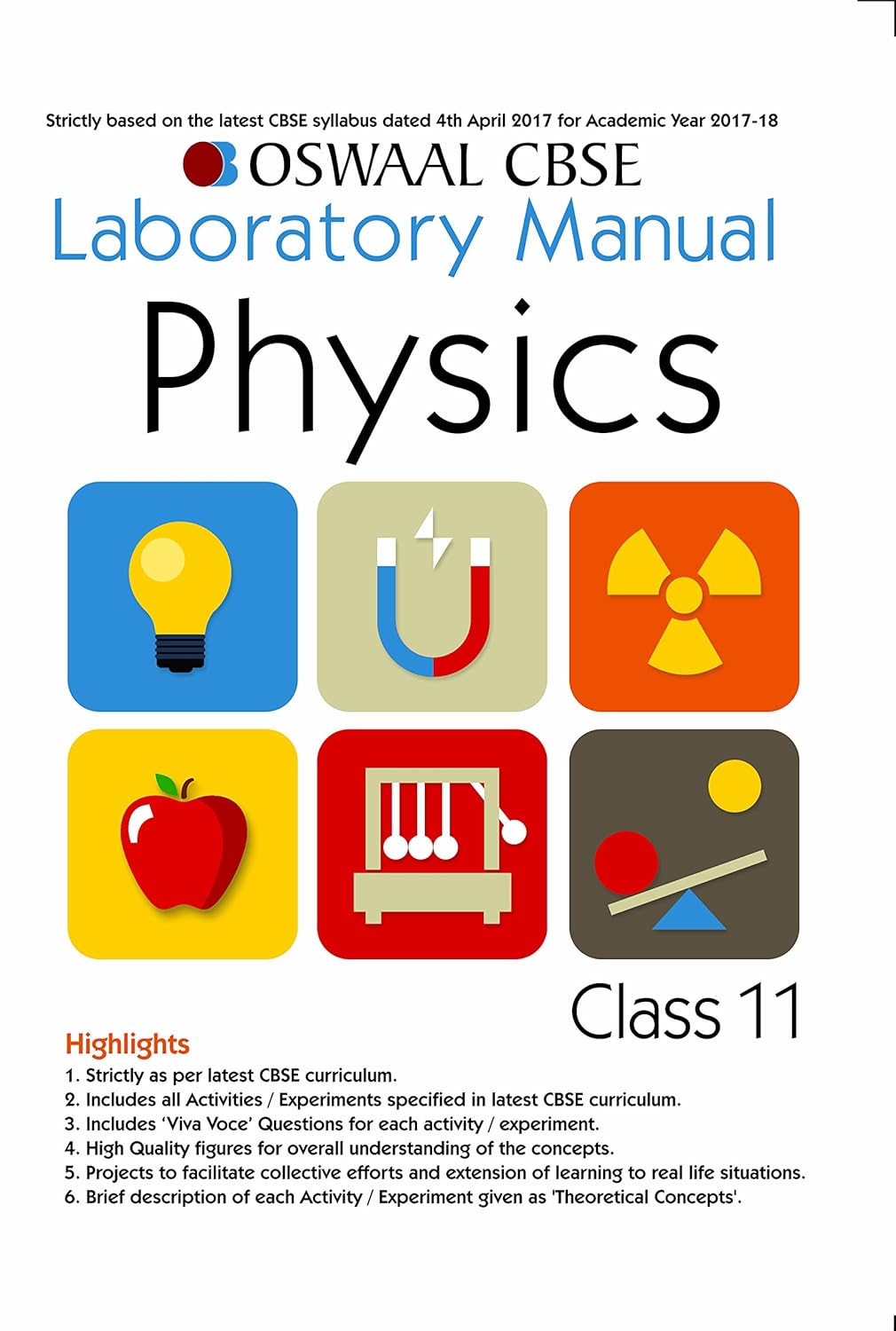 Oswaal CBSE Laboratory Manual Class 11 Physics Book (For 2023 Exam