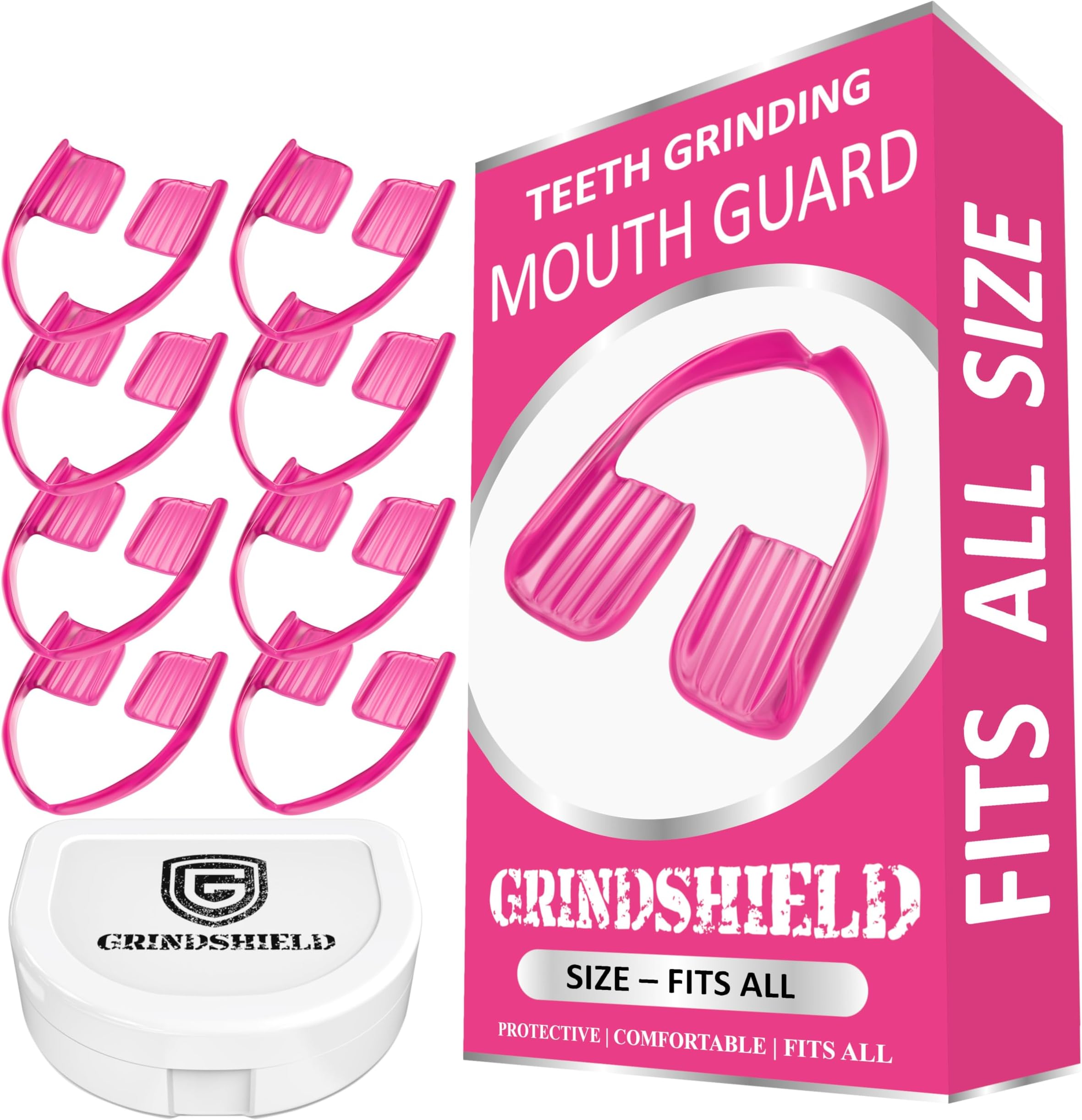 Amazon.com: Mouth Guard for Women – One Size Fits All, Non-Bulky, Ready ...
