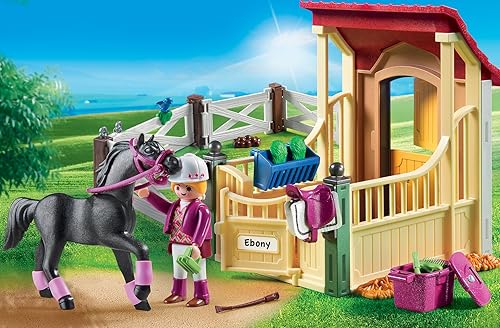 Miniatura 2 de PLAYMOBIL Juego de construcción de caballos con arábigo multi