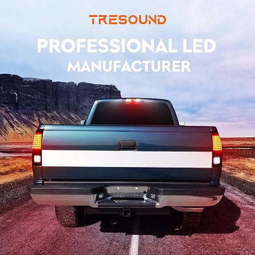 Miniatura 6 de Luz trasera + tercera lámpara de carga de freno para Dodge Ram 1500 2009-2010, Ram 2500 y 3500 2010, Ram 1500 y 2500 y 3500 2011-2018, 1500 Classic