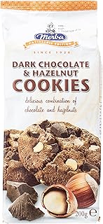 Merba Patisserie Dark Chocolate And Hazelnut Cookies, 200 Gm (Pack Of 1), 182007