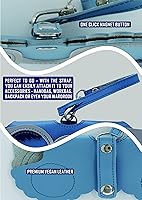 Vista 4 de Color Patched Portable Glasses Case to Travel