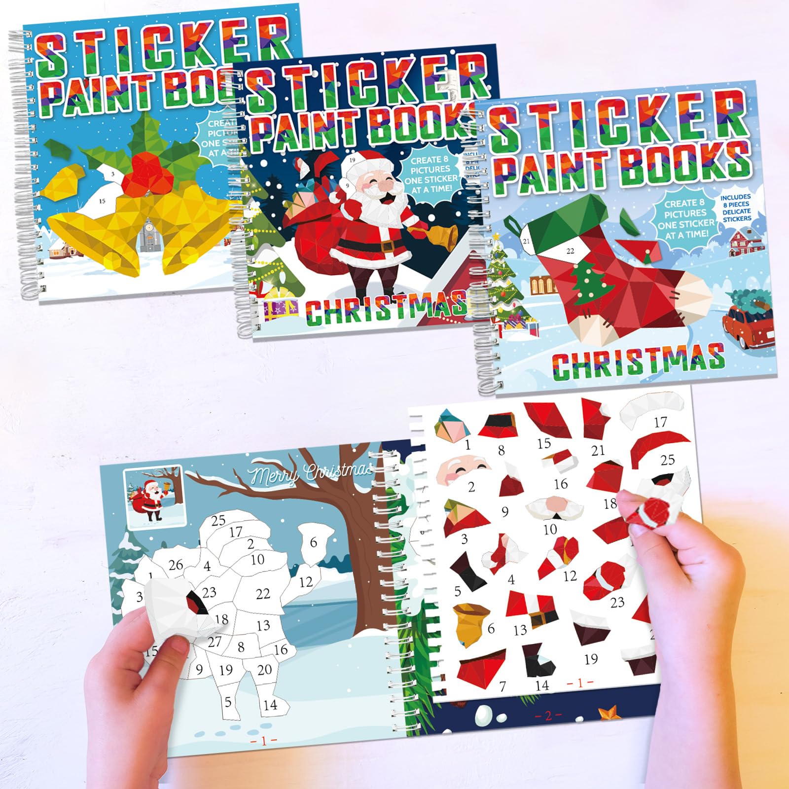 COLLECTION OF CHRISTMAS アートブック Amazon.com: Christmas Wall Art set of 6 Christmas Pictures Wall
