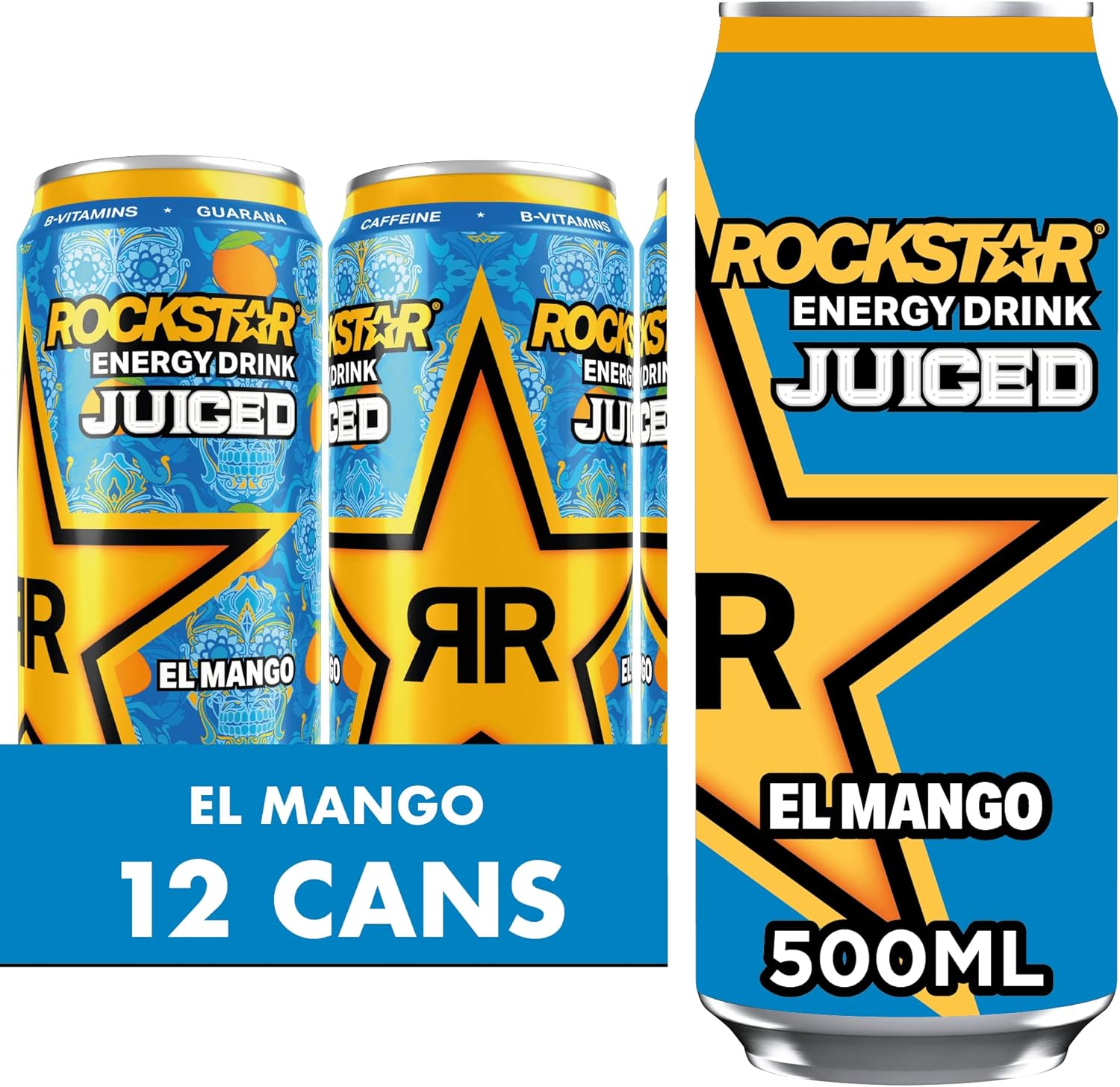 Buy Rockstar Juiced Energy Drink Mango NonAlcoholic 160 mg