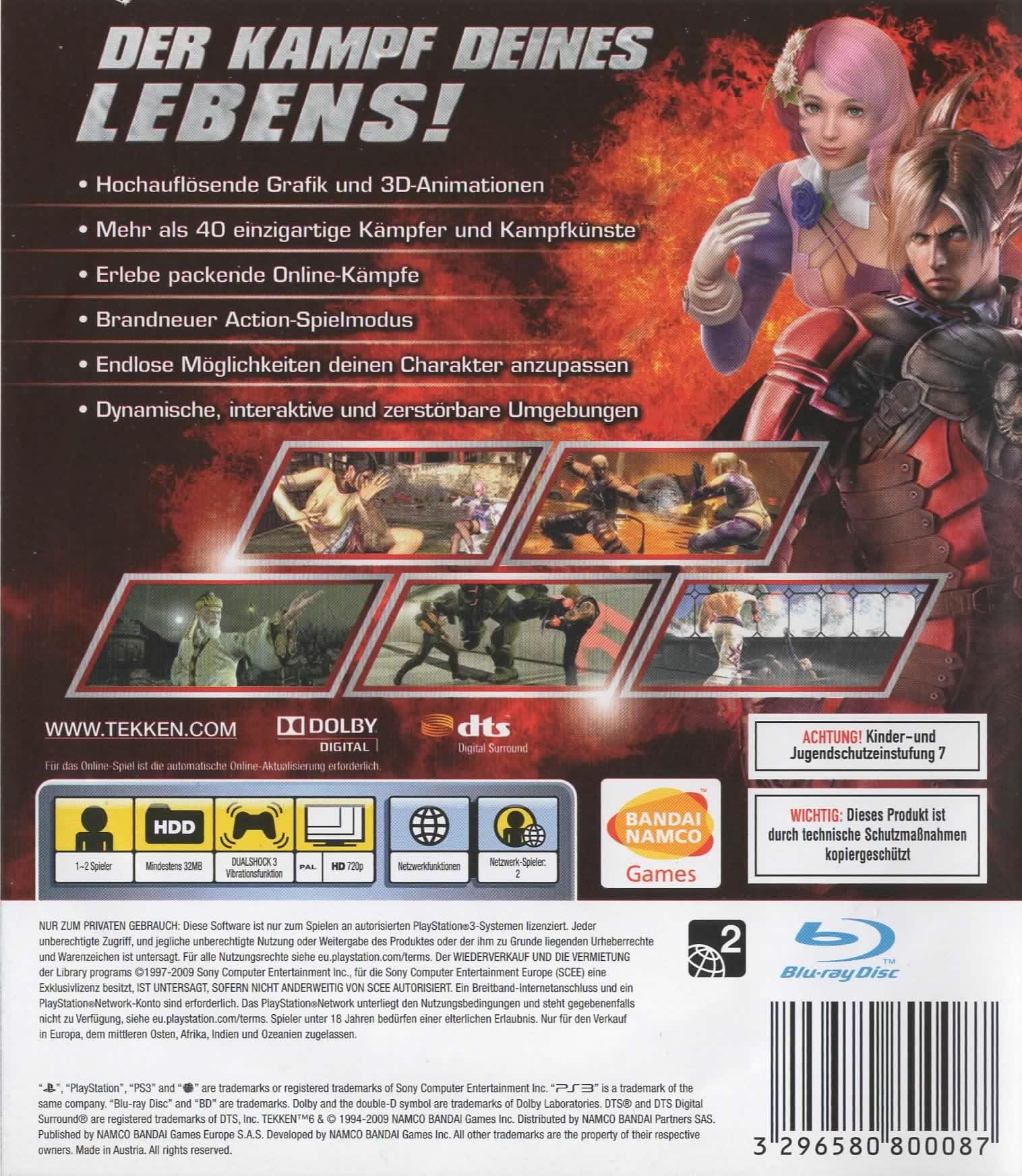 Amazon.co.jp: Atari Tekken 6 (PS3) - Juego (PlayStation 3, Lucha