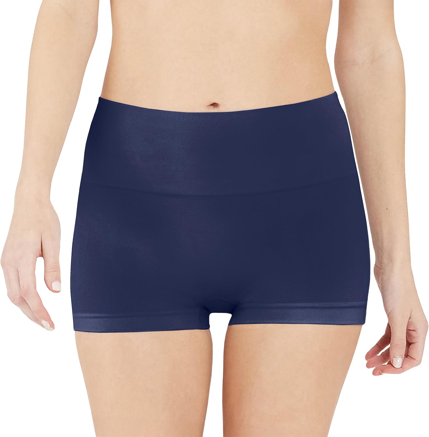 SPANX SPANXshape Everyday Shaping Boyshort - Comfortable Core Control Shapewear Underwear - Invisible Under Clothes - No-Show