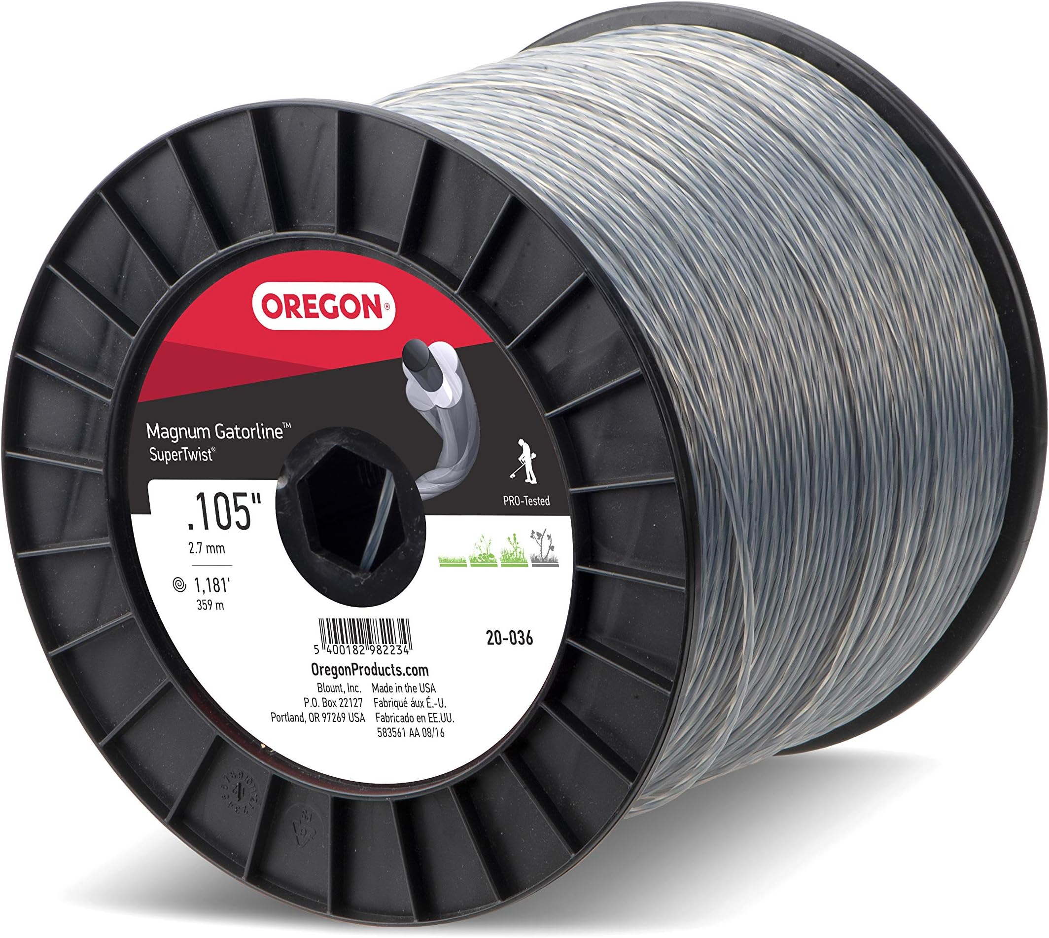 NEW OREGON PART NUMBER 22-805 MAGNUM GATORLINE SQUARE TRIMMER