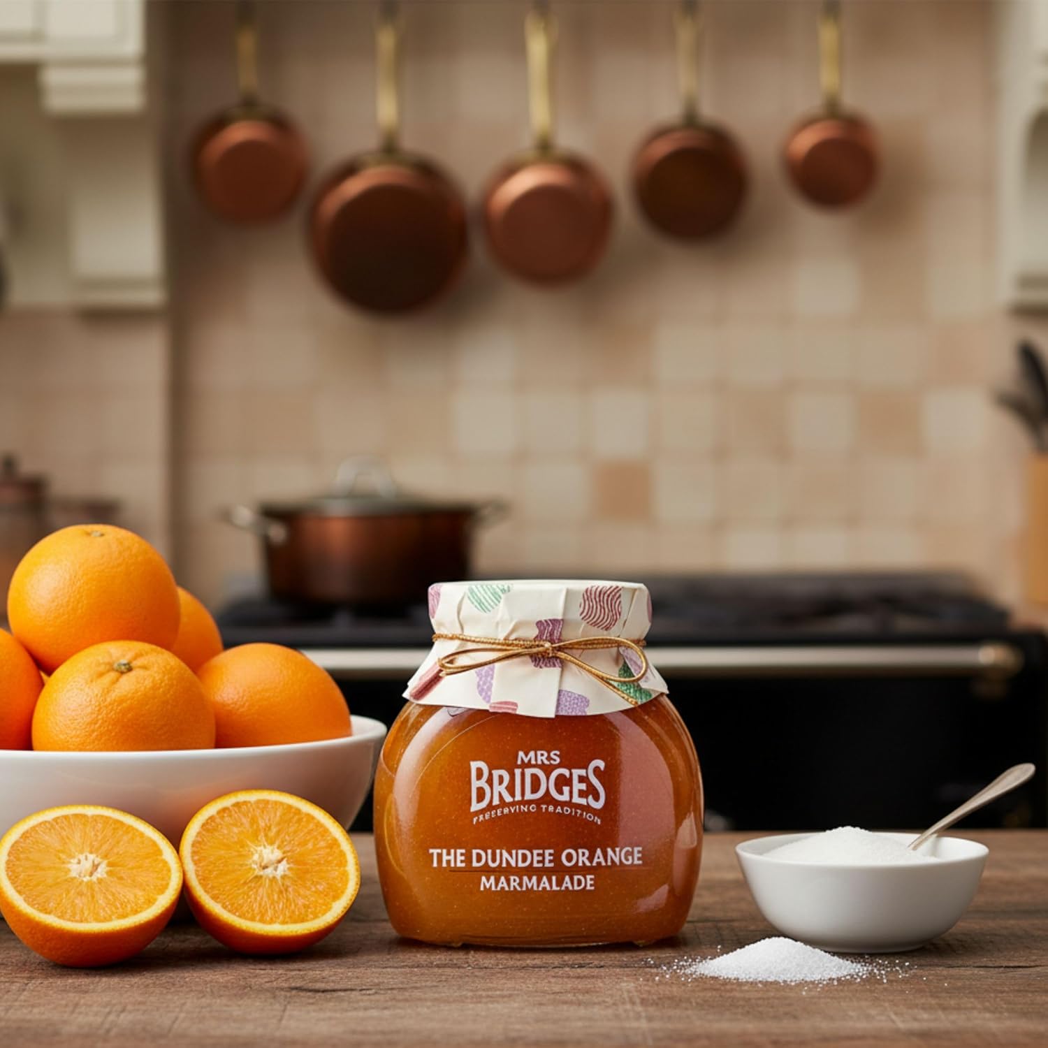 Mrs Bridges Dundee Orange Marmalade, Made in Scotland, 12oz Jar (Pack of 3)