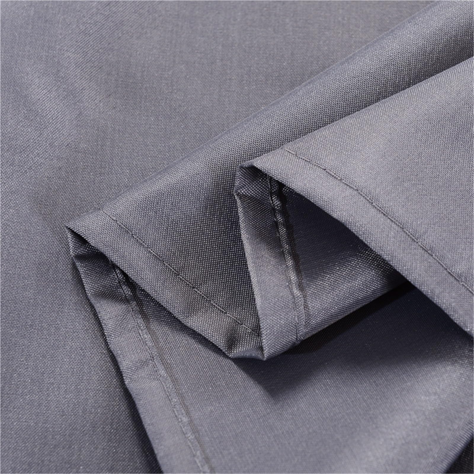 Tenda Doccia Tenda da bagno bianca e nera in tinta unita addensata Tende doccia semplici impermeabili grigio scuro antimuffa for il a prova di muffa(DARK GRAY,W220xH200cm)