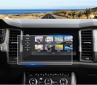 Coleya Navigation Screen Protector Compatible with Skoda Kodiaq 2017-2023/Skoda Karoq 2017-2024, Kodiaq Tempered Glass Screen Protector, 9H Anti-Scratch GPS Screen Protector (9.2 Inches)