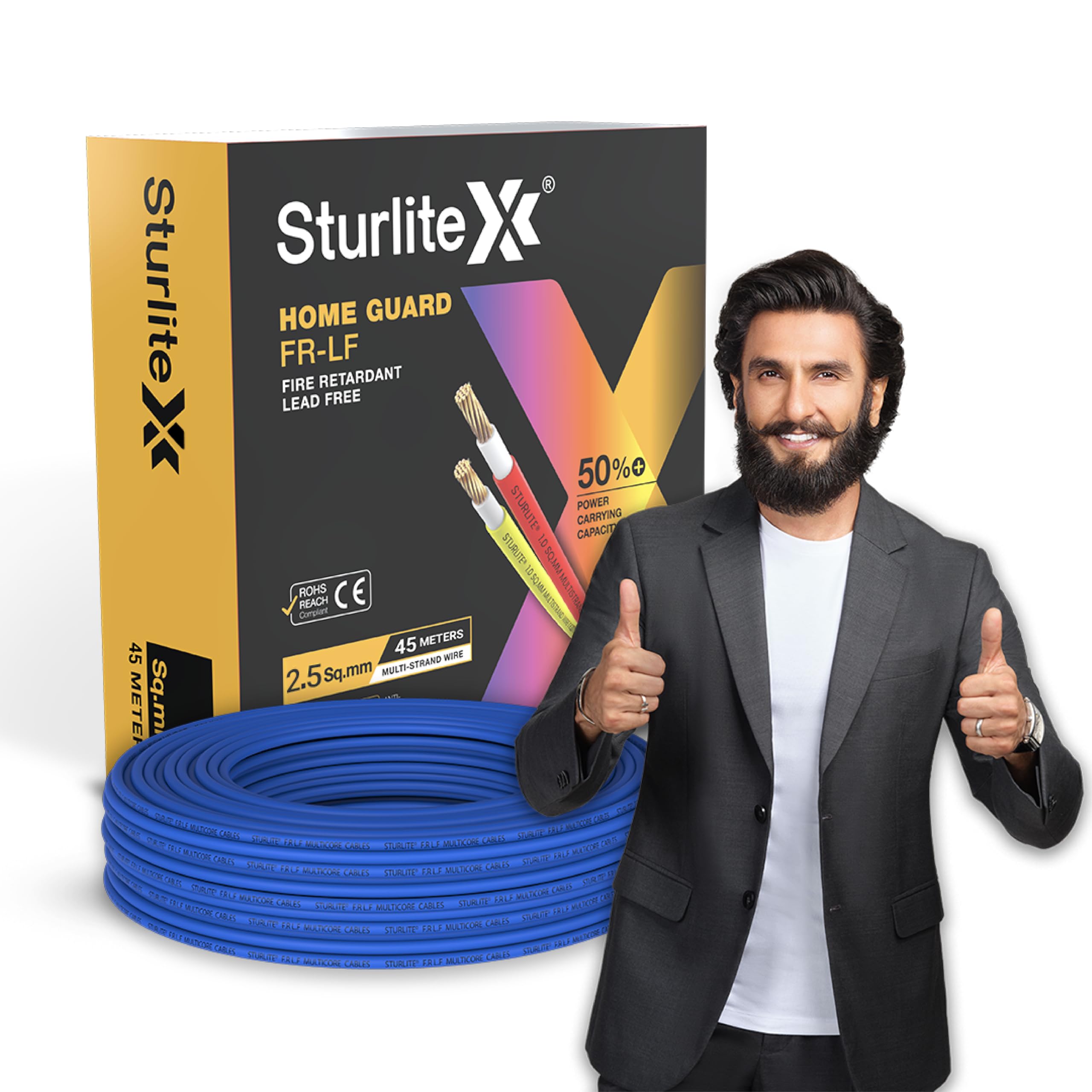 Sturlite 4 sq mm Copper Wire 45 Meter | ISI Marked 99.97% Pure Copper | Flexible Multistrand PVC Insulated Electric Wire | Heat Resistant, Anti Rodent & Termite | Wire for Home & Office | Blue — Amazon image 15