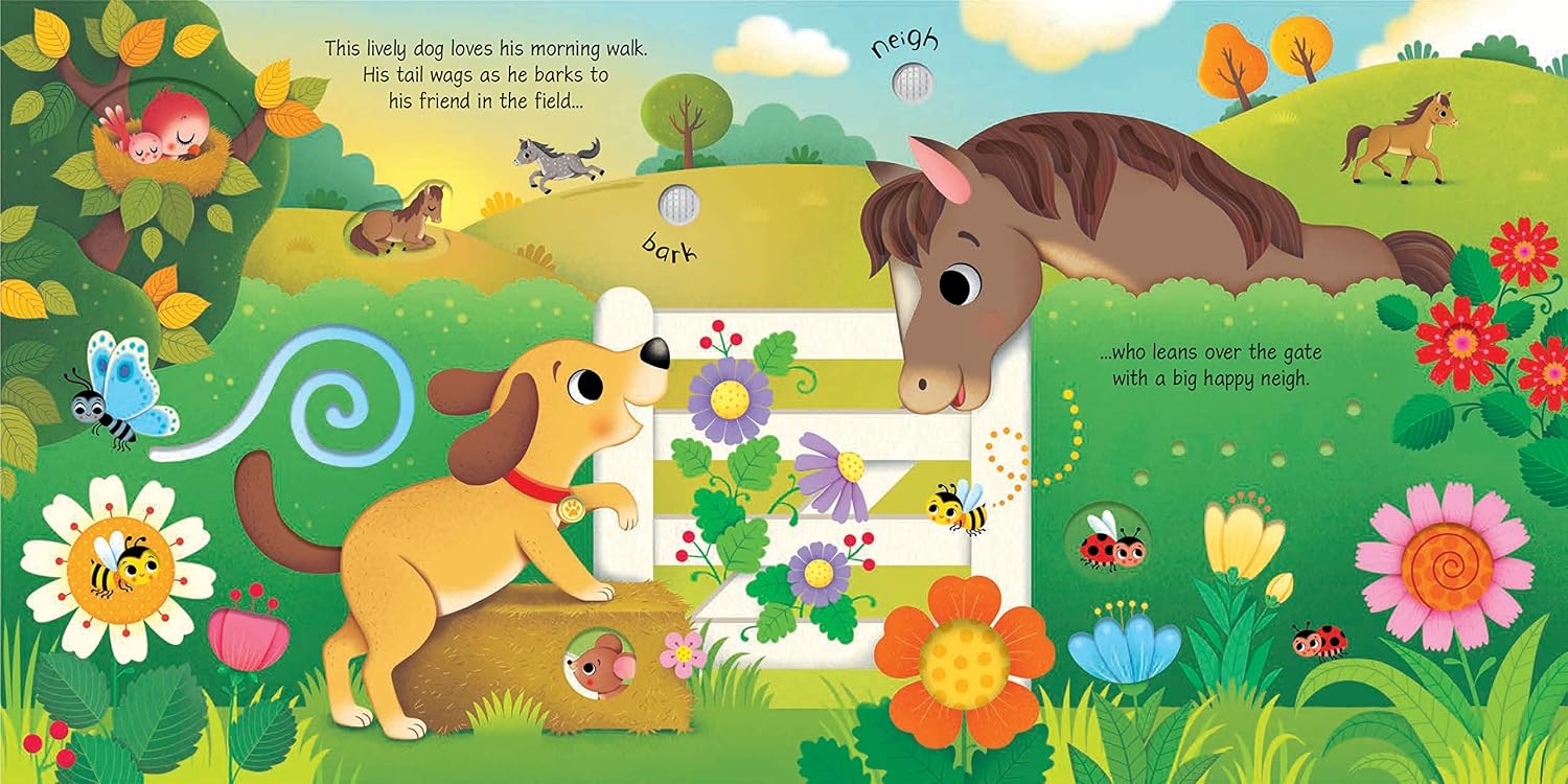Discover the Joy of Pets: A Review of the Tactile Sound Book for Young Animal Lovers!