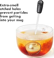 Vista 4 de OXO Cesta infusora de té Brew (6 onzas) e infusor de bolas de té torcidas