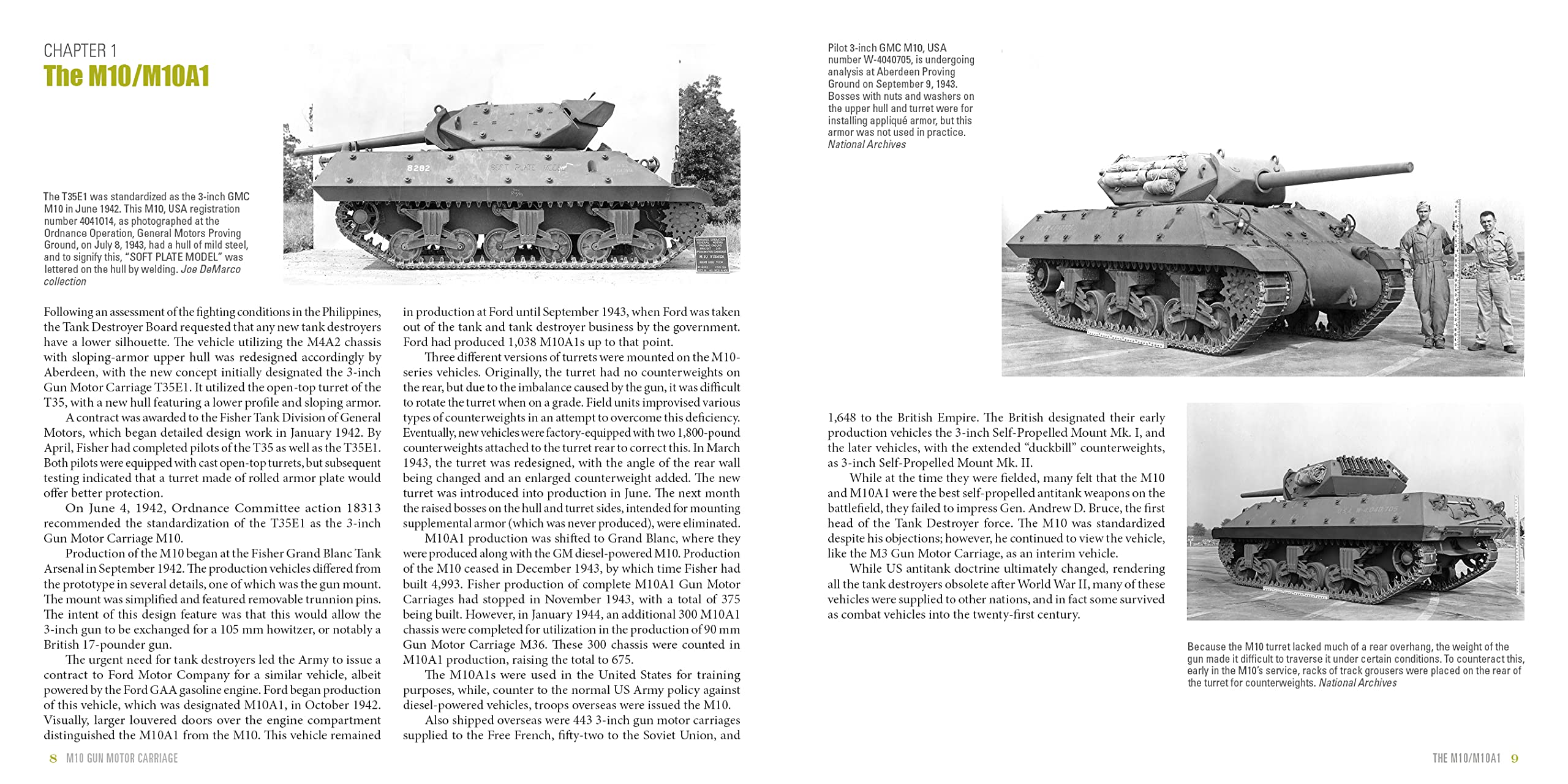 M10 Gun Motor Carriage: And the 17-Pounder Achilles Tank Destroyer