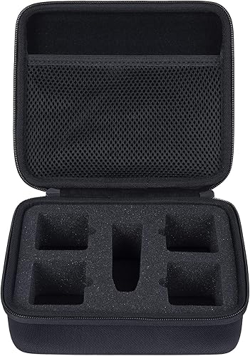 Miniatura 10 de co2CREA Reemplazo de estuche de viaje duro para Xvive U4R2 Sistema de monitoreo intrauditivo inalámbrico IEM Transmisor Receptor Beltpack