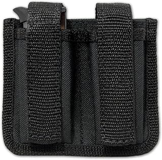 New Barsony Double Magazine Pouch for Small .380, Ultra-Compact 9mm 40 45 - Barsony