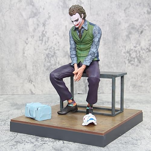 Figura de acción exclusiva de The Dark Knight Movie, The Joker Heath Ledger, 11 pulgadas