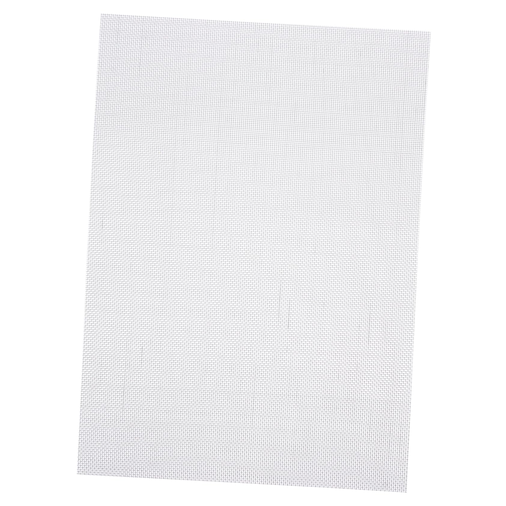 NAMOARLY Wire Mesh Plate Woven Wire Mesh Proofing Mesh Fine Screen Mesh Safety Netting Woven Screen Ventilation Wire Mesh Rodent Proofing Welded Wire 304 Stainless Steel Silver