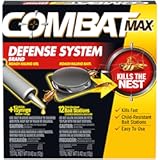 Max Defense System Brand&comma; Small Roach Killing Bait and Gel&comma; 12 Count