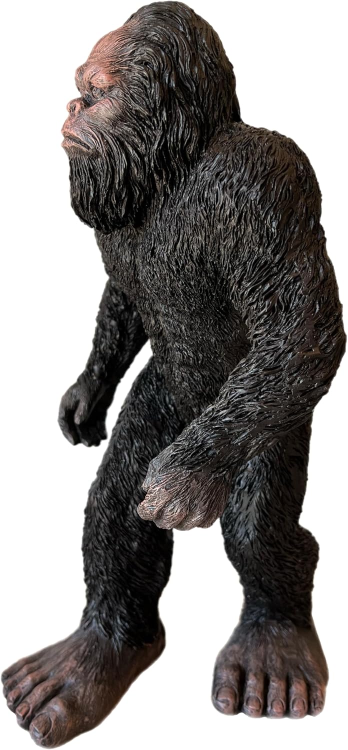 Top Brass Big Squatch 13" Bigfoot Sasquatch Standing Statue/Figurine - Rustic Cabin, Lodge, Mountain Art Decor