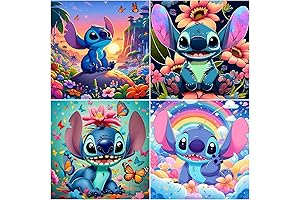 RIMILIE Stitch Diamond Painting Kits for Adults