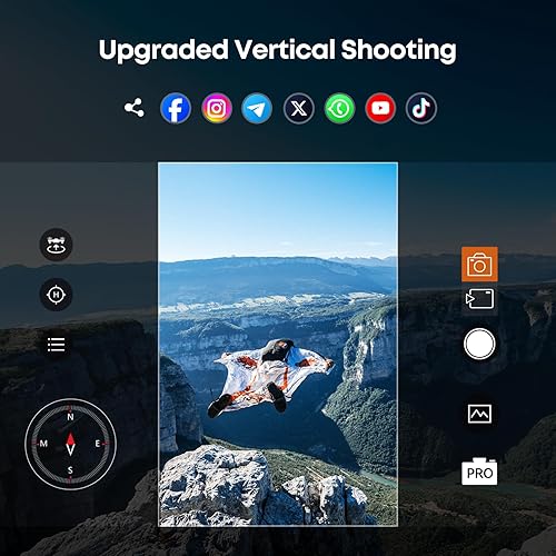 Miniatura 6 de Bwine F7MINI - Drones con cámara para adultos con video 4K y foto 8K, cardán EIS de 3 ejes, 96 minutos, 249 g exento de FAA, transmisión de más de 6