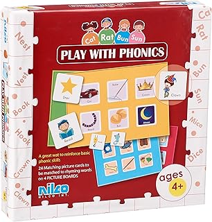 لعبة تعليمية من نيلكو، مناسبة للجنسين، تتميز بتنمية المهارات الحركية وتعزيز الإبداع. تساعد في تطوير مهارات اللغة والقراءة والكتابة