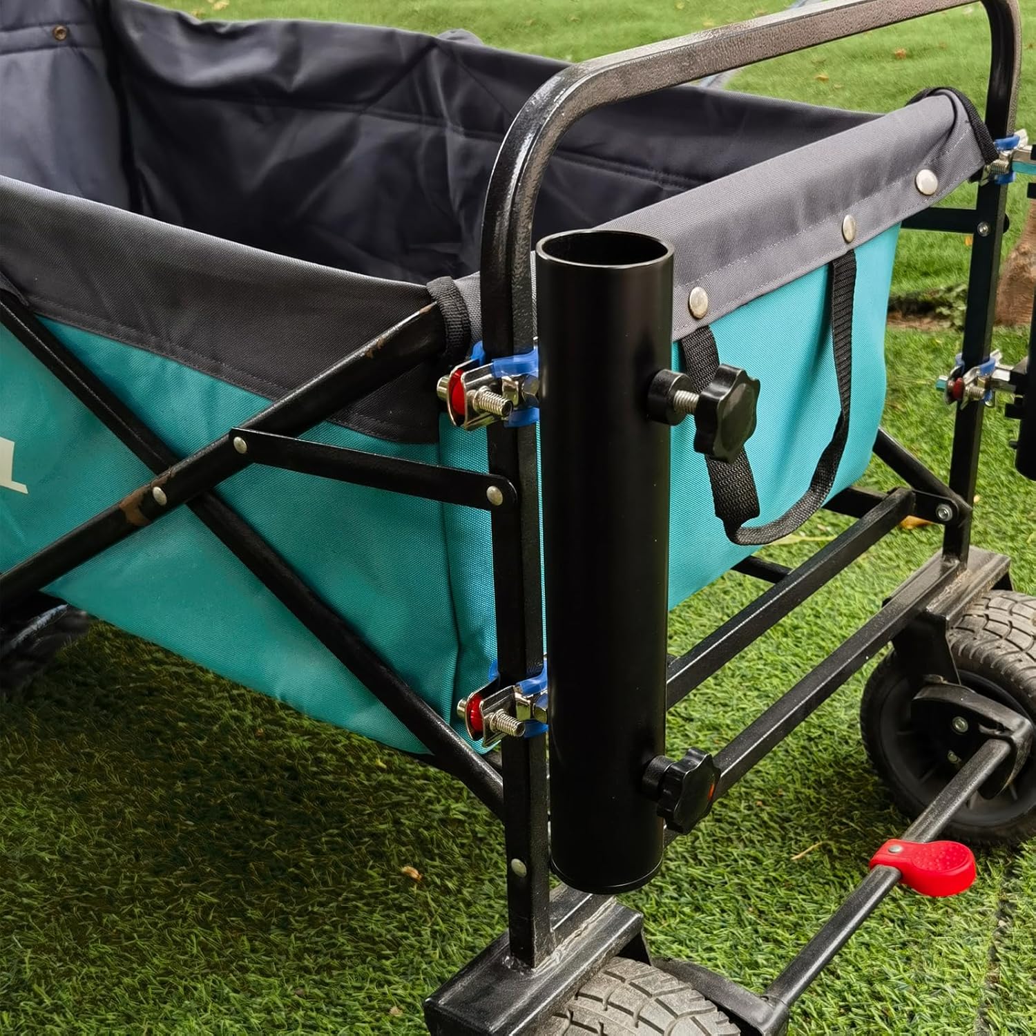 Rod Holders - Ideal for Wagons, Gardening Wagons, Gorillas and Campers, Golf carts. Clip-on mounting.