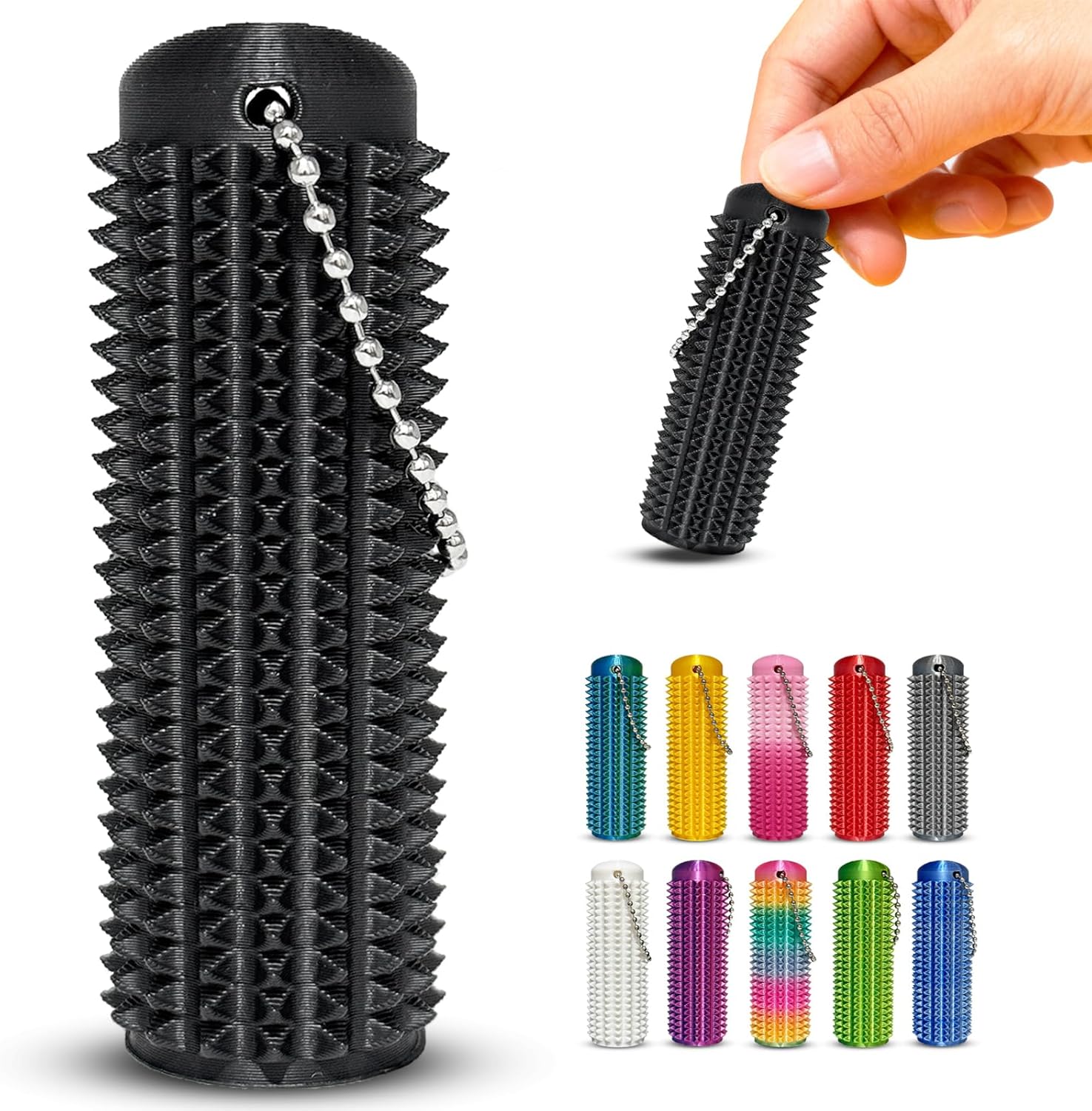 Little Ouchies Pain Fidget Toy, Pain Stim Fidget Tool, Anxiety Relief Pain Stim,Portable Stimulus Keychain for Relieving Anxiety, Office Workers Novelty Gifts
