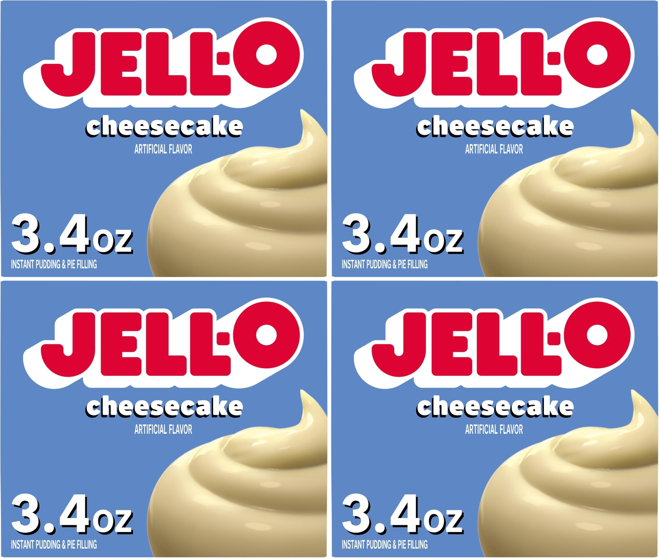Cheesecake Instant Pudding & Pie Filling Mix (3.4 oz Box) (Pack of 4)