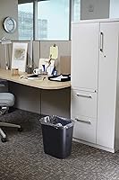 Vista 78 de Rubbermaid Commercial Products - Basurero de escritorio de resina plástica