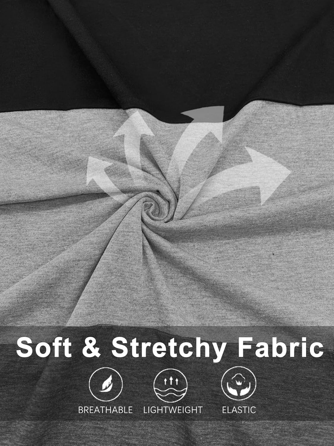 VISLILY Womens-Plus-Size-Summer-Tops Trendy Color Block T Shirts Casual Crewneck Cute Short Sleeve Blouses Tunics Tees XL-5XL - Image 4