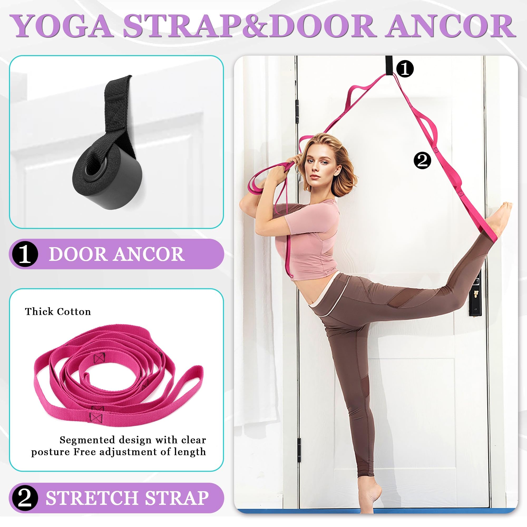 Juego de ruedas de yoga