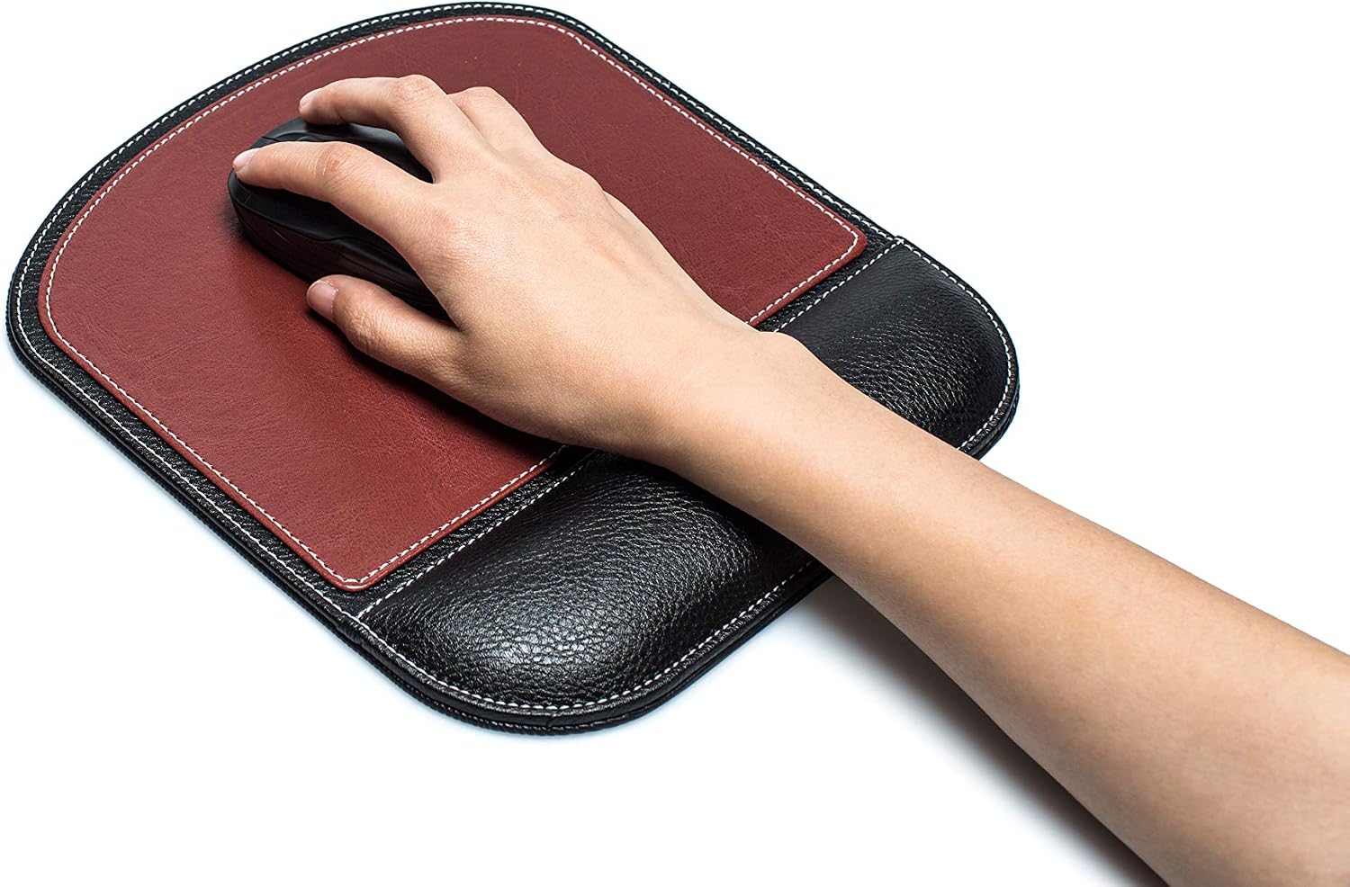 Mouse Pad with Wrist Support Non-Slip Gel Base,Ergonomic Office Mousepad,Gaming Mouse Mat（M）
