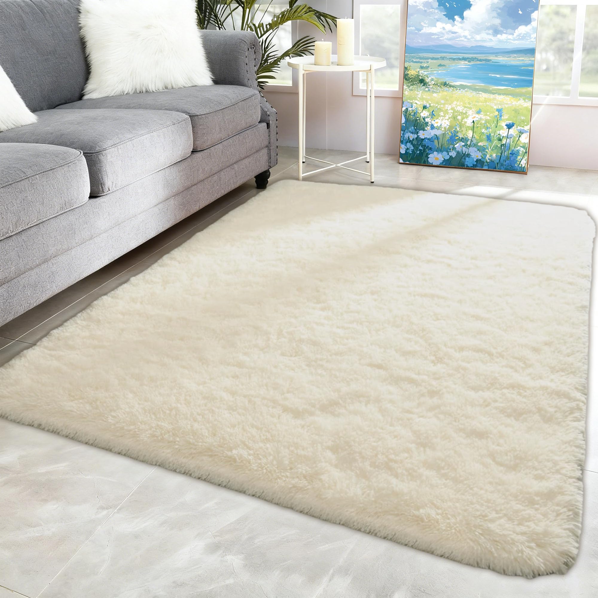 Amazon.co.jp: 洗えるラグ 240 x 400 cm 防ダニ滑り止め付抗菌防臭
