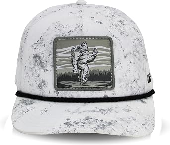 Paramount Outdoors Bigfoot Backpacker Rope Cap Performance Fabric 5-Panel sashquatch Outdoor Trucker hat