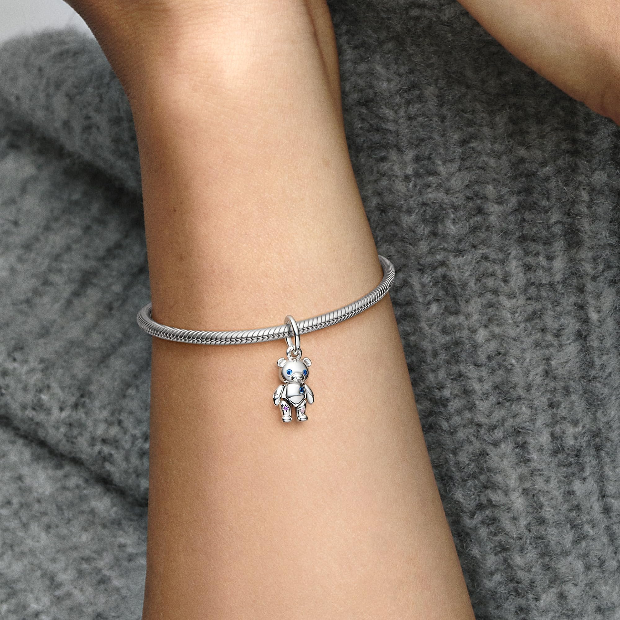 PANDORA Moments 792986C01 Bär Anhänger Charme
