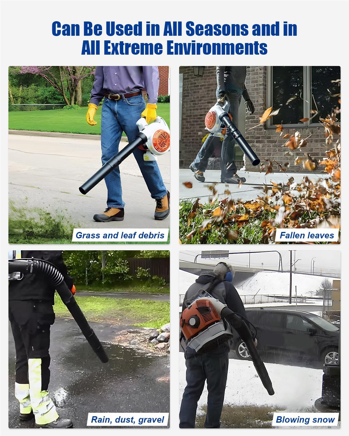 ANODZU Recoil Pull Starter Kit Fit for STIHL BG56C BG86C SH86C SH56C Handheld Leaf Blower, Replace 4237-190-0600 4241-195-3501 4241-195-2001 1123-195-7200