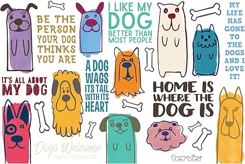 Miniatura 2 de Tervis Dog Sayings - Vaso aislado con triple aislamiento térmico para viaje mantiene las bebidas frías y calientes, 30 onzas, legado, acero