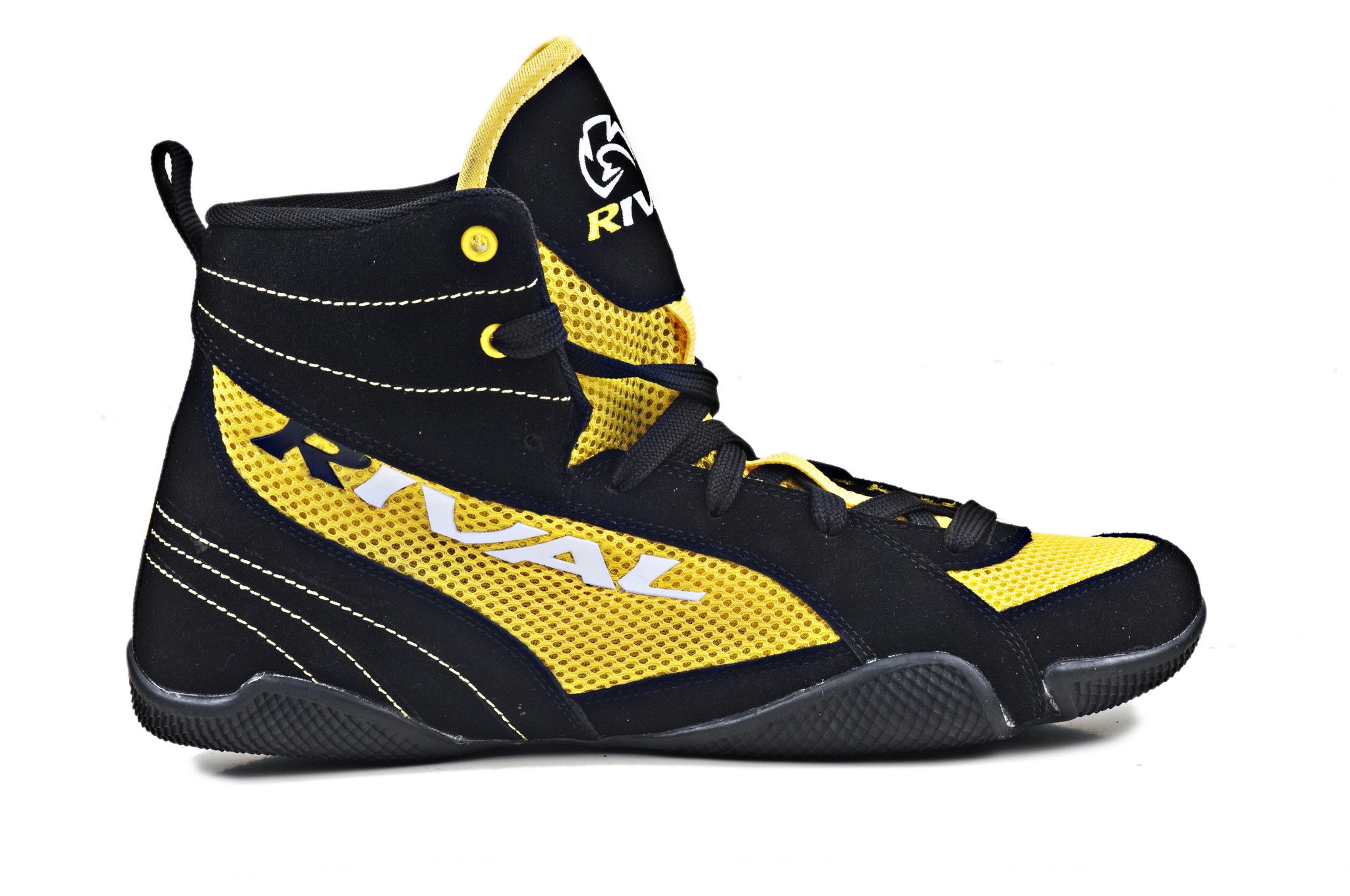 Buy (7, YELLOW & BLACK) RIVAL BOXING BOOTSLOW TOPS WITH MESH Online