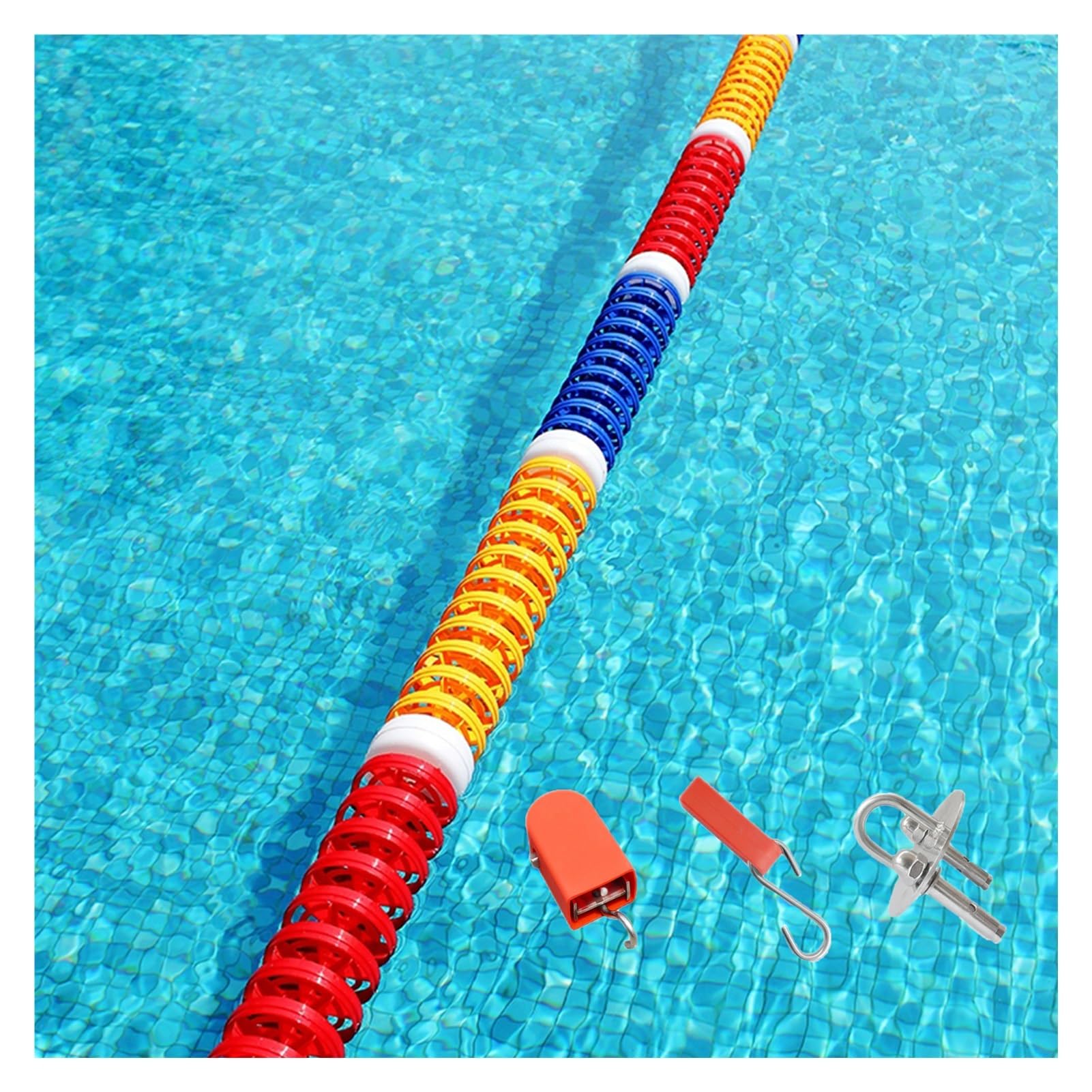 Corde de séparation de sécurité pour piscine : baignade sereine en famille