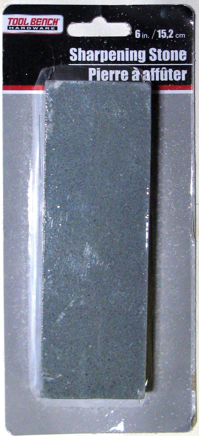 Tool Bench Hardware Sharpening Stone 6 Inch/15.2 cm 2 Sided Course and fine
