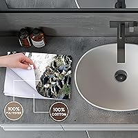 Vista 3 de 3dRose Seals at the Coast at the Carpinteria Harbor Seal Rookery. 11x12 Wash Cloth for Face and Body