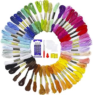 Рекламная реклама — нитки для вышивания, 50 мотков, нитки для вышивания RFWIN, нитки для вышивки крестом «Радуга», 10 шт.
