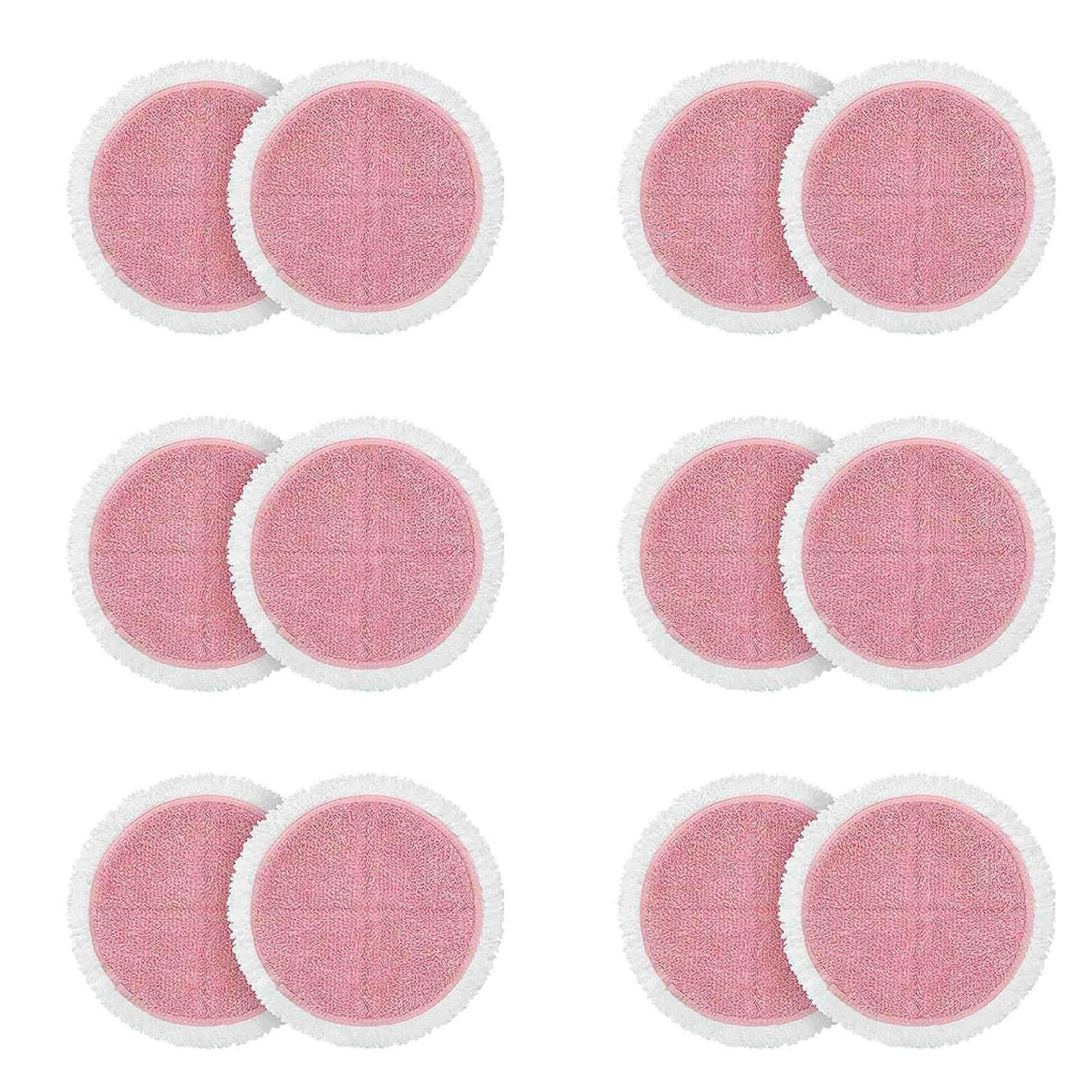 Hndhbfgrt 12 Pcs Replacement Cleaning Pads Electric Mop Pads Replacement Electric Mop Cleaning Pads Mop Accessories for Home