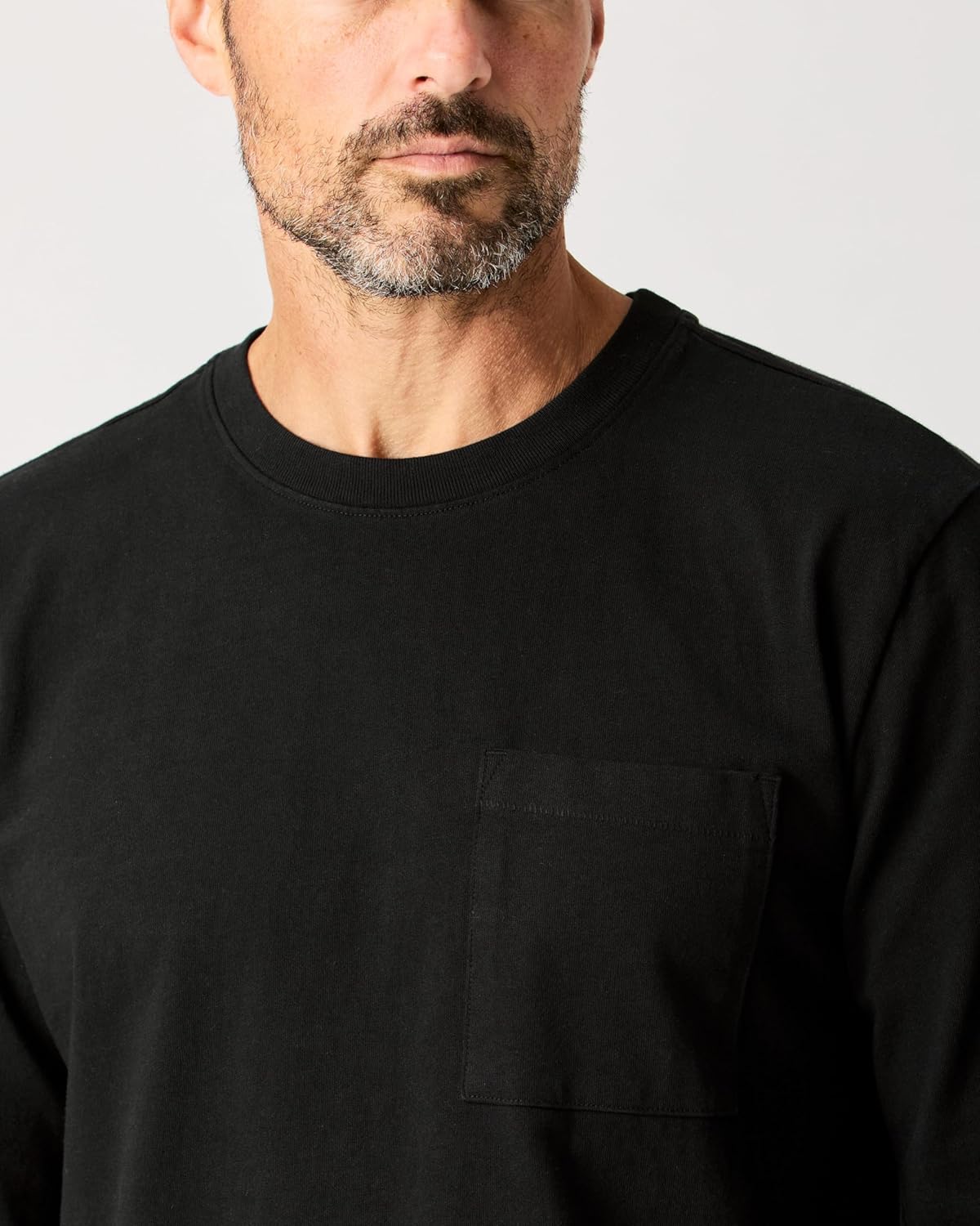 Huckberry Flint and Tinder American Heavyweight Pocket Longsleeve T-Shirt, Mens Shirt - Image 8